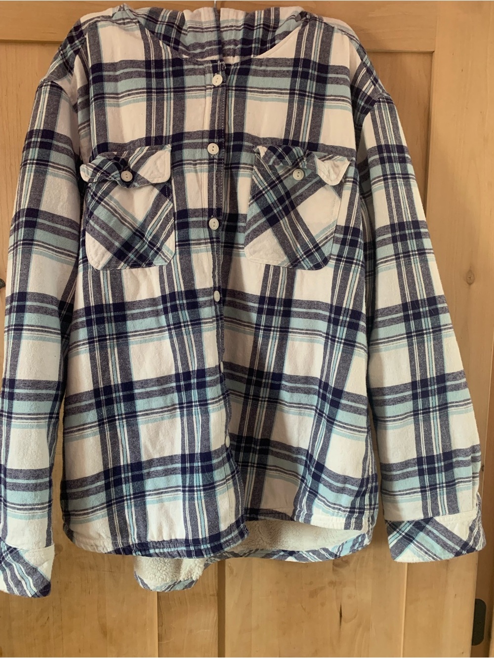 Women’s/Youth Boston Traders Shacket with Sherpa Lining and Hood ( NOT lined )